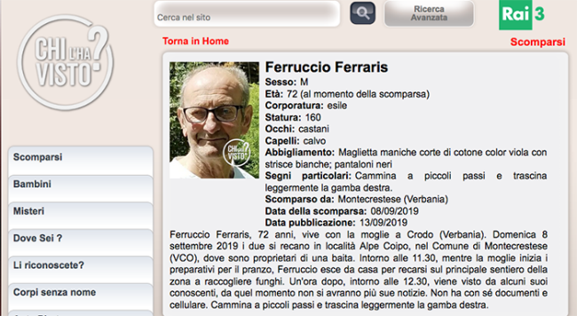 chi visto ferraris