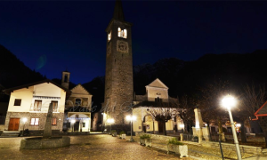 chiesa bannioanzino notte