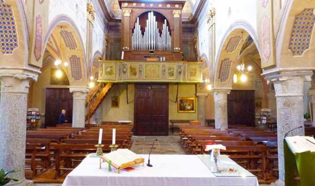 chiesa trontano organo