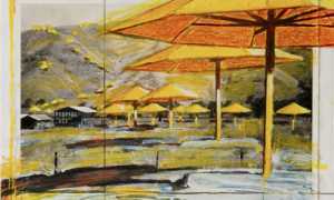 christo ecole ombrelloni