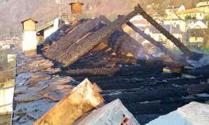 colloro premosello incendio tetto