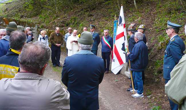 commemorazione trasquera finanzieri lincio