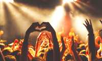 concerto folla party disco