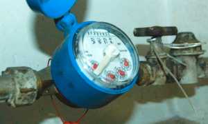 contatore acqua