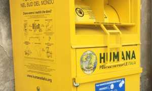 contenitori gialli humana