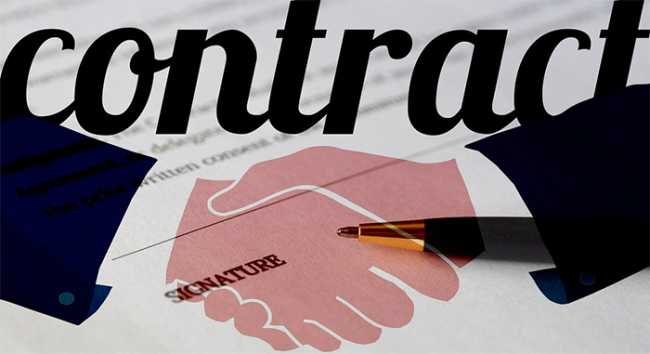 contratt firma penna