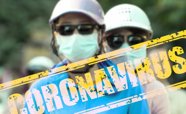 coronavirus due mascherine