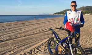 cotone luca moto spiaggia