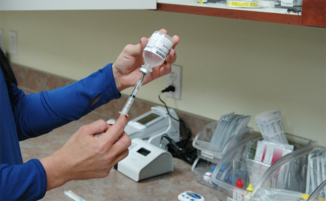 covid siringa botticina vaccino