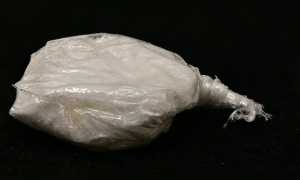 crack cocain bag