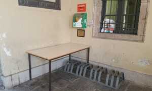 defibrillatore tavolo