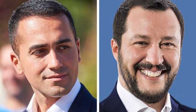 di maio salvini mix