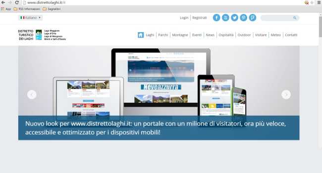distretto laghi nuovo sito