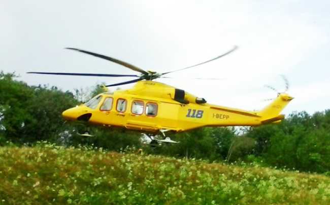 elicottero 118