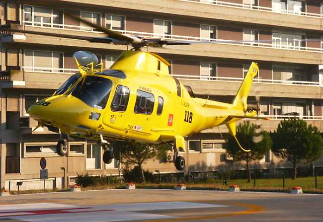 elicottero 118 ospeale