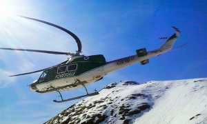 elicottero forestale decollo