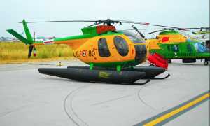 elicottero sagf pista