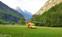elicottero soccorso prato