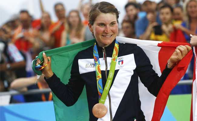 elisa longo borghini bandiera