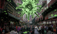epidemia via virus disegno