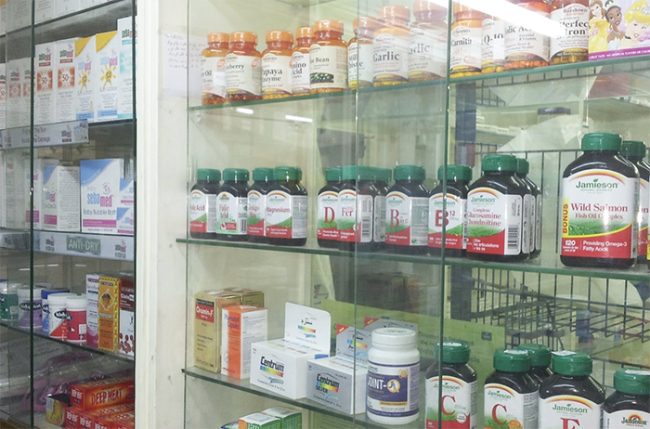 farmacia scaffale