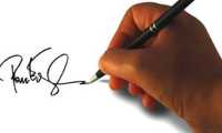 firma falsa
