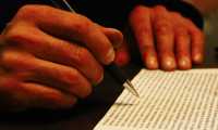 firma mano penna