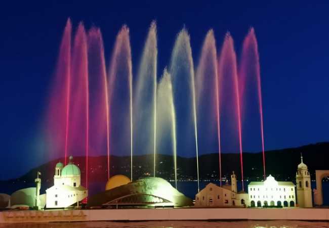 fontana lumi