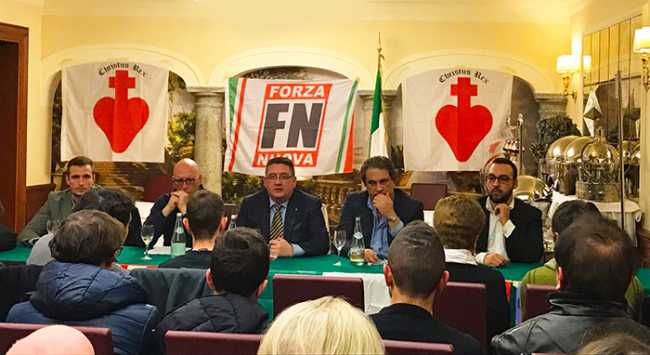 forza nuova convegno