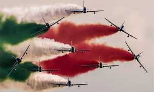 frecce tricolori formazione
