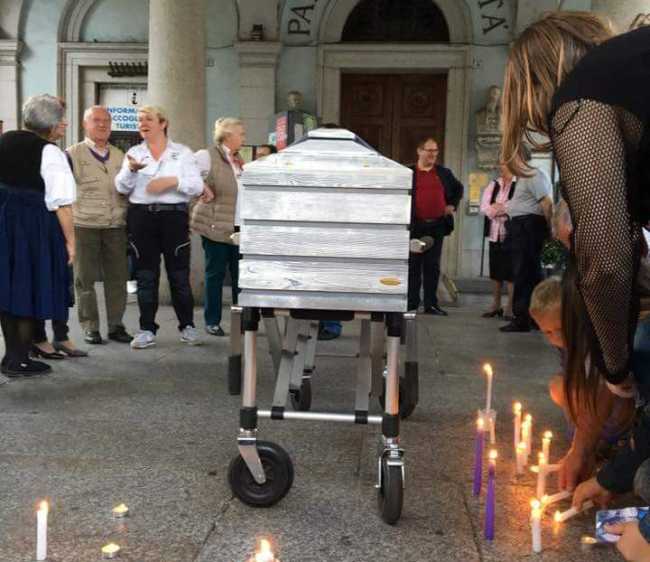 funerale omegna