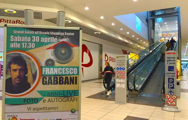 gabbani ossola shopping center