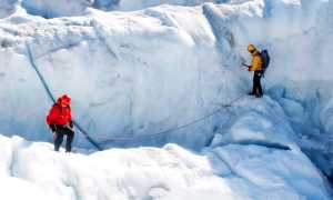 ghiacciaio esploratori