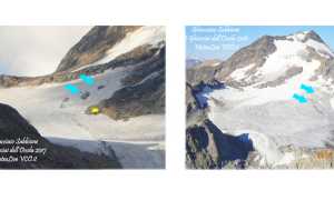 ghiacciaio sabbioni differenze ritiro 17