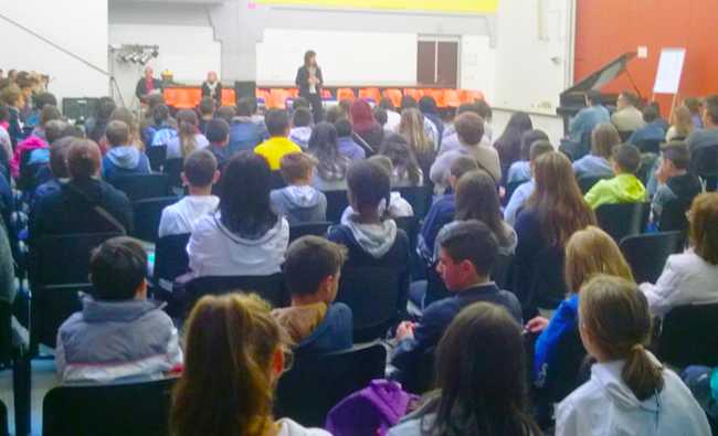 giovanni XXIII preside alunni scuola