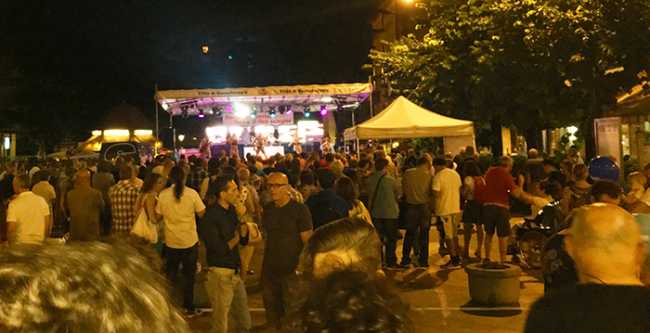 giugno domese 2017 sera palco