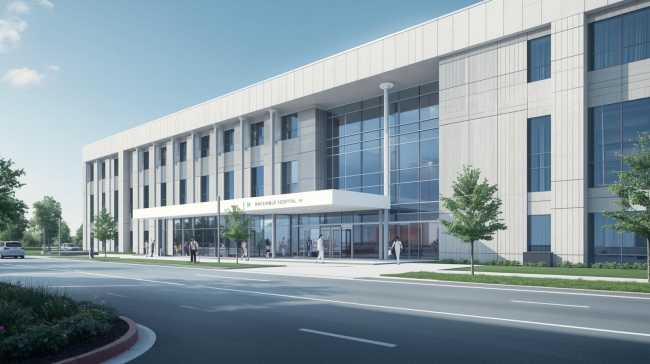 il rendering di un ospedale che sia credibile2