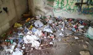 immondizia sotto ponte intra 2015