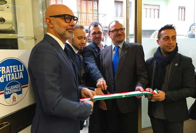 inaugurazione sede fratelli italia an