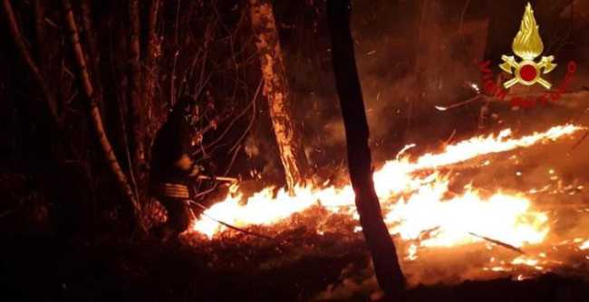 incendio bosco