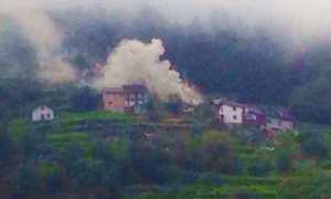 incendio crevola casa monte