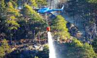 incendio elicottero acqua