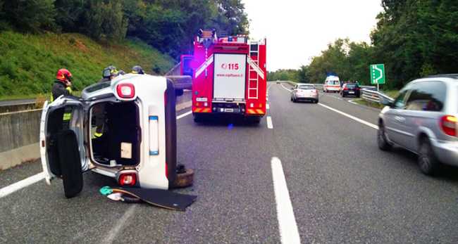 incidente autostrada a 26 fianco set 17