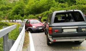 incidente crodo ka suv