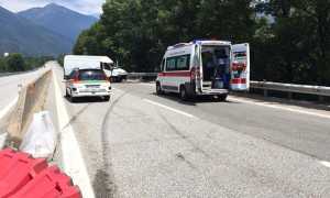 incidente furgone superstrada