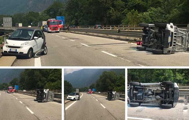 incidente superstrada mergozzo lug 19 mix