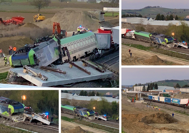 incidente treni germania