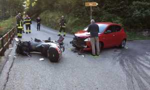 incidente vagna auto moto