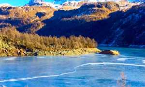 lago devero ghiaccio