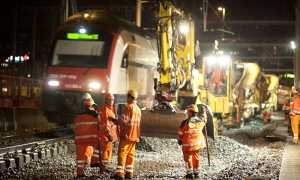 lavori treni binari ferrovia sbb ffs